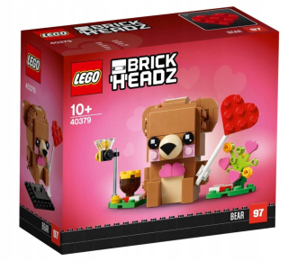 Stavebnica - LEGO Valentine medvedík 40379