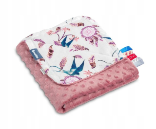 Prikrývka, prehozy na posteľ - Ľahká prikrývka Minky 75 x 100