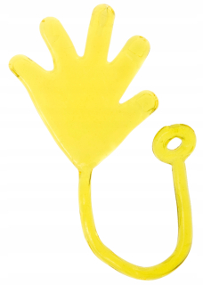 LG Dovoz lepidlo Hand Sticky Hand10cm žltá
