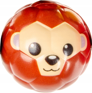 LG Dovoz stres Monkey Ball 6,5 cm BROWN