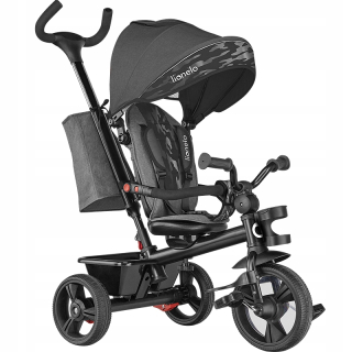 Lionelo tri -kolieskové bicykle 2in1 sa otáčal