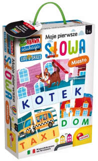Lisciani puzzle moje prvé slová City 72521