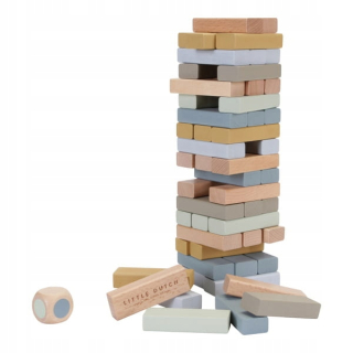 Malá holandská hra Drevené pasáž Jenga