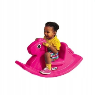 Little Tikes 403C Konik Kôň hojdacia ružový na stĺp