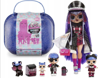 LOL bábiky - LOL prekvapenie Doll OMG Suitcase Bigger Winter Disco