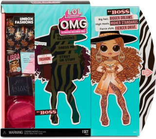 LOL bábiky - LOL SURPRISE OMG DOLL FASHION DA BOSS 567219