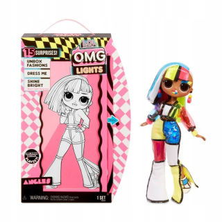 LOL bábiky - Lol prekvapenie! OMG Lights Angles Doll Luminous FA