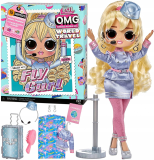 L.O.L. Surprise - Lol prekvapenie OMG World Travel Fly Fly Gurl Doll