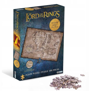 Lord of the Rings 1000 el. Middle Earth (Puzzle)