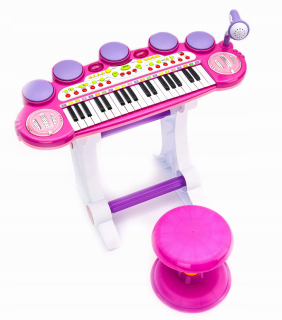 LT05 Rose Bodies Piano Roses Organ Keyboard
