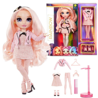 Doll Rainbow High Bella Parker Ružové Ružové vlasy