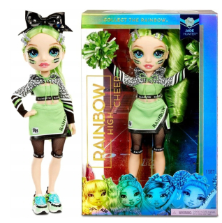 Bábika Dúha High Cheer roztlieskavačky Jade Hunter
