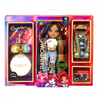 Bábika - Rainbow High Vanessa Rockstars Doll
