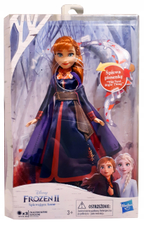 Frozen Elsa - Spev bábika Anna Kraina Ice Frozen 2 Polish
