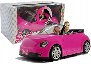 Bábiky s auto Auto kupé zvuková a svetelná 43