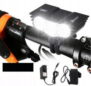 Lampaka Bicycle + Zadná 6400 mAh Solarstorm X3 E033