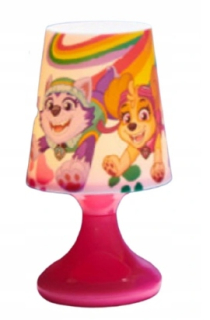 Paw Patrol - LED Pink hliadka Lamp