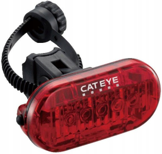 Zadná bicykel lampa Cateye omni 5 LD155-R Strong