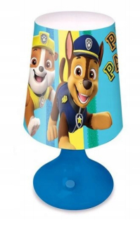 Paw Patrol - Nočná lampa PSI hliadka na batérie Peacock