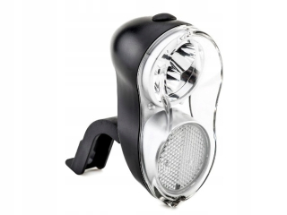 Predná cyklistická lampa DYNAMO LED náboj + držiak