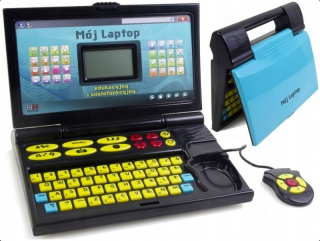 Laptop -50 detské vzdelávacie programy, hovorí pán