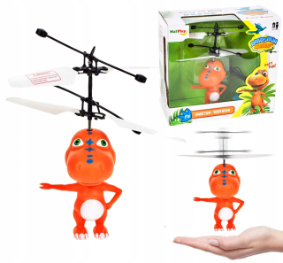 Lietajúci dinosaura Flyer Dron riadená ručne LED