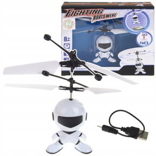 Ovládaná Flying Robot Hand Hand Dron Svetlá