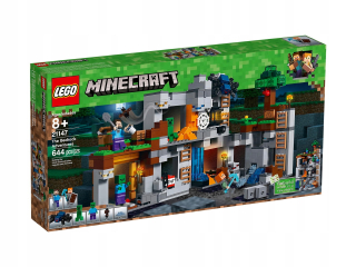 Stavebnica - Lego 21147 Minecraft dobrodružstvá na skalnom podloží