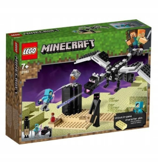 Minecraft  - Lego 21151 - Minecraft - Boj na poli! NOVÝ !