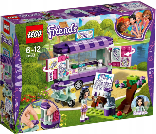 Stavebnica - Lego 41332 Kamaráti vankúšiky s výkresmi Emma Booth