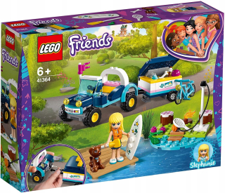 Stavebnica - LEGO 41364 Friends Lazík s prívesom Stephanie