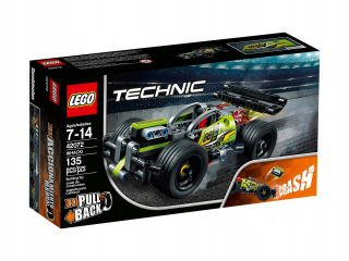 Stavebnica - 42072 LEGO Technic Blocks Žltý pretekár