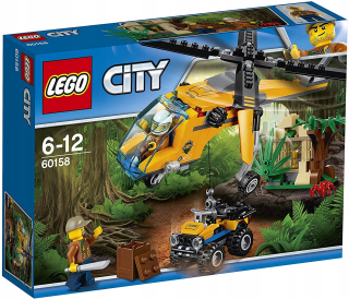 Stavebnica - LEGO 60158 CITY HELKOPTER TRANSPORTH