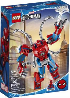 Stavebnica - LEGO 76146 Bricks Marvel Mech Spider-Mana