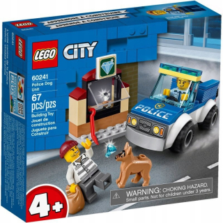 Stavebnica - Lego City policajná jednotka so psom 60241