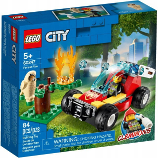 Stavebnica - Lego City lesným požiarom 60247