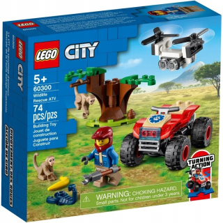 Stavebnica - Lego City Quad Určené voľne žijúcich zvierat