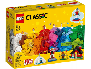 Stavebnica - Lego Classic Stavebné bloky a Chaty 11008