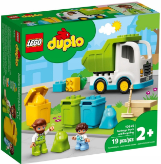 Stavebnica - Lego Duplo 10945 Garbage obchod a recyklácie 2+ vankúšiky