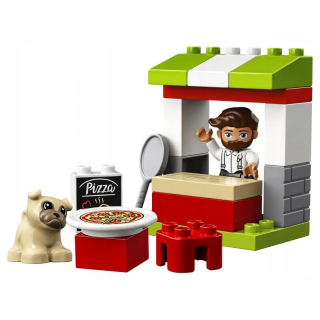 Stavebnica - Lego Duplo stand pizza 10927