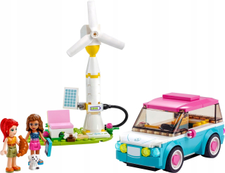 Stavebnica - Lego Friends Oliviino elektrické autíčko 41443