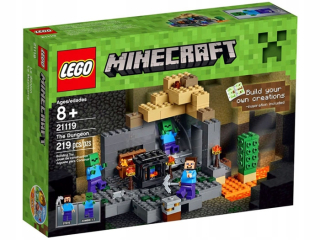 Minecraft  - Lego Minecraft 21119 Loch - Łódź