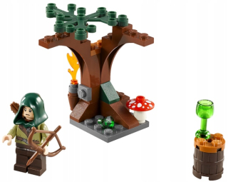 Stavebnica - Lego Polybag 30212 Mirkwood Elf strážne Hobbit