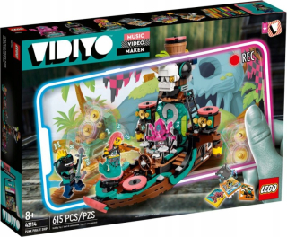 Stavebnica - Lego Vidiyo 43114 Vidiyo podložky - Punk pirátska loď
