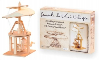 Leonardo da Vinci vrtuľník Creative Kit