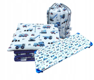 Detský set paplón, vankúš - Sada posteľnej bielizne pre predškoláka 100x135 bavlna