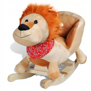 ROCKING LION COLOR BEIGE ORANGE