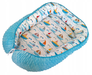 Hniezdo pre bábätko - Lilo big xxl cocoon Minky Mnoho vzorov