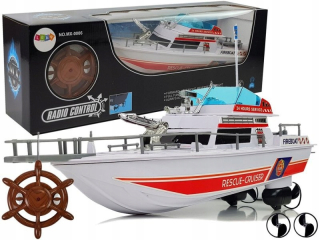 Záchranný čln jachty RC 27 MHz 44 cm v rozsahu 40 m