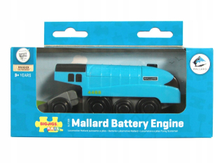Elektrická lokomotíva Mallard Bigjigs.